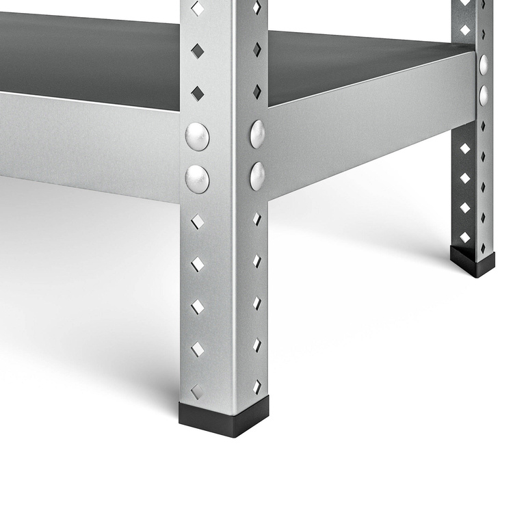 Regał metalowy Hard Metal 240x100x50 6P 1350 kg
