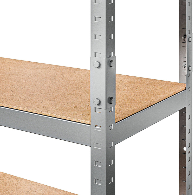 Regał magazynowy Standard II 180x100x50 5P 1000 kg