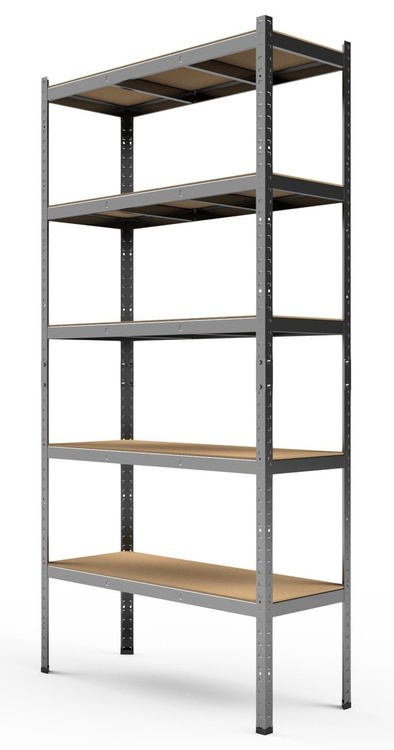 Kliknij na zdjęcie, aby je powiększyć Regał magazynowy Stabil 220x120x45 5P 1625 kg