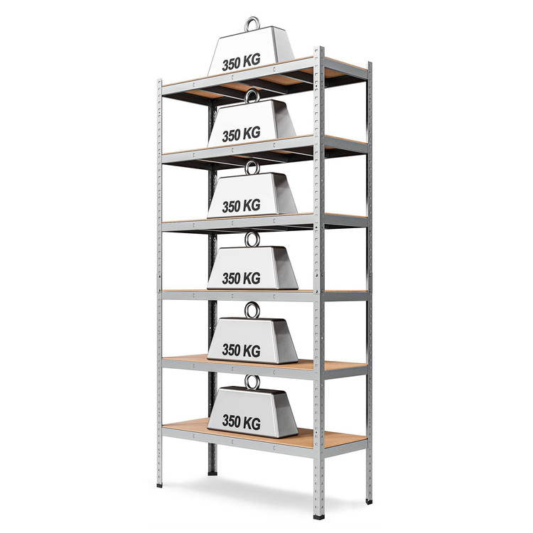 Kliknij na zdjęcie, aby je powiększyć Regał magazynowy Stark 220x110x50 6P 2100 kg
